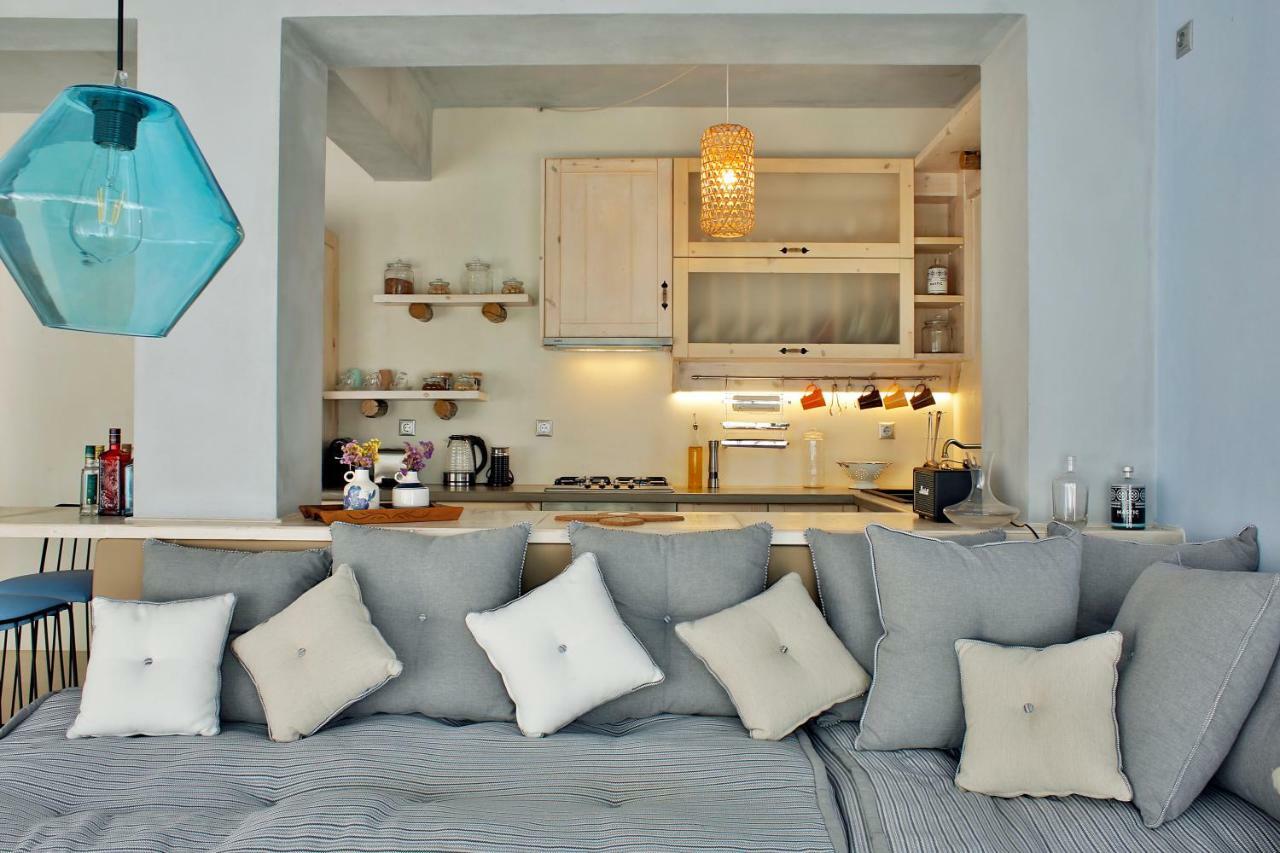 Beach Front Villa Melani Митилини Экстерьер фото