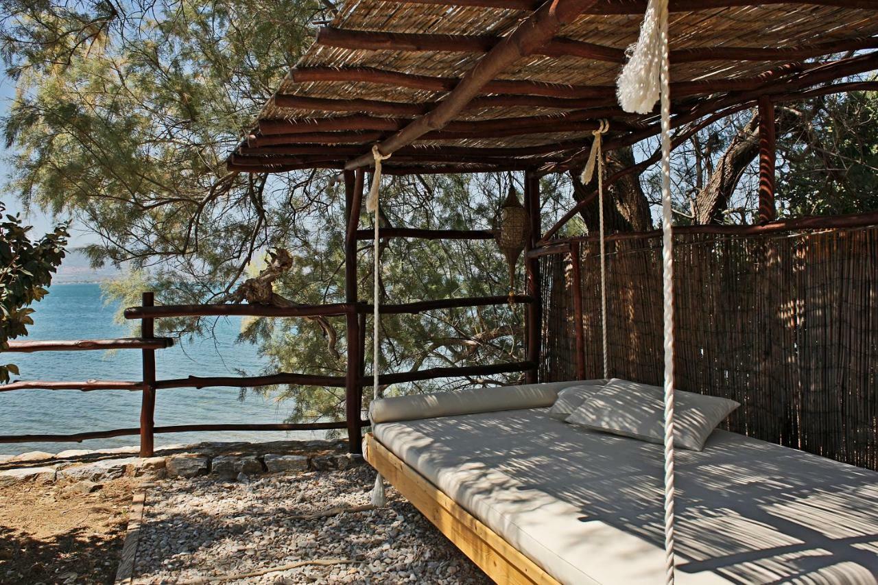 Beach Front Villa Melani Митилини Экстерьер фото