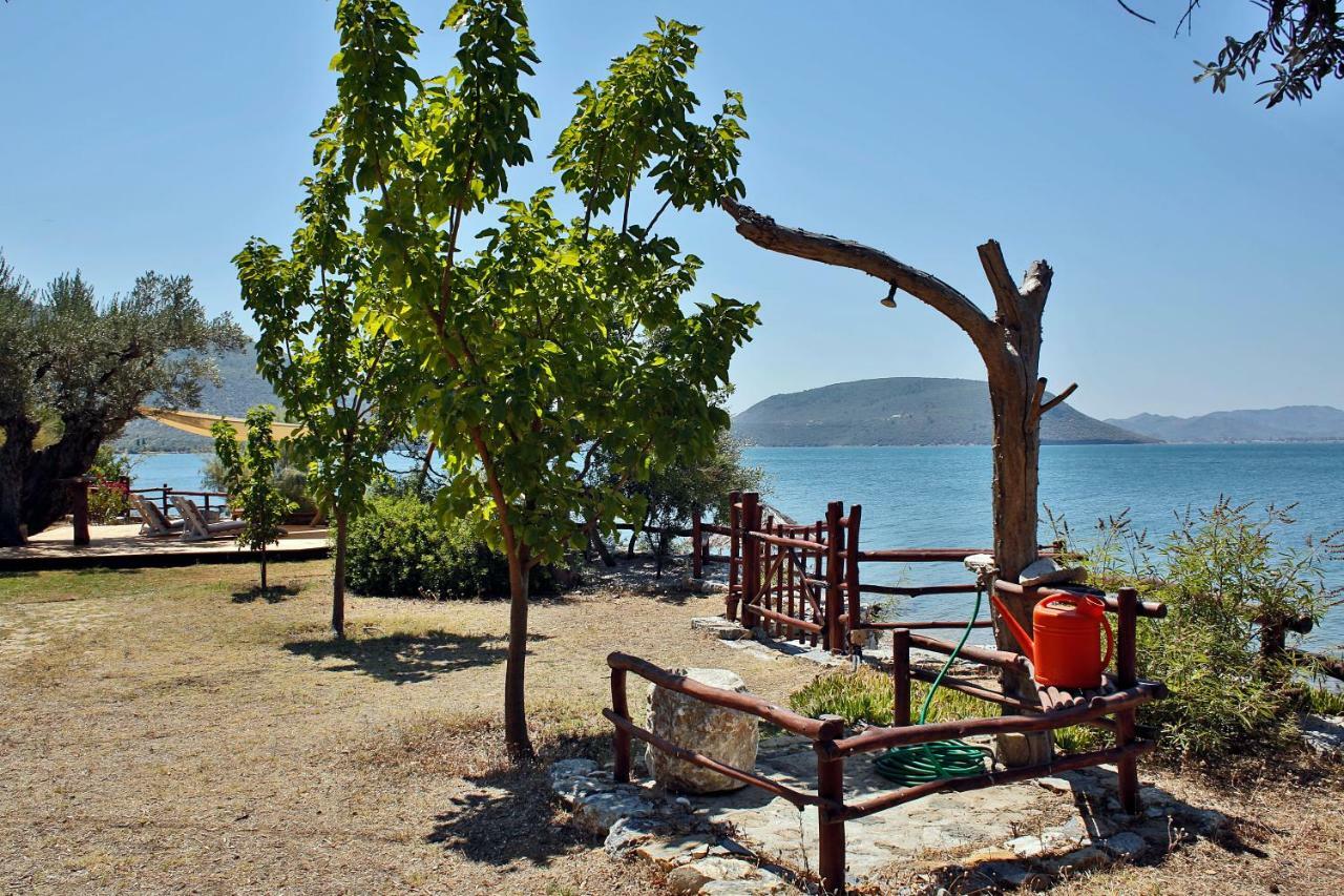 Beach Front Villa Melani Митилини Экстерьер фото